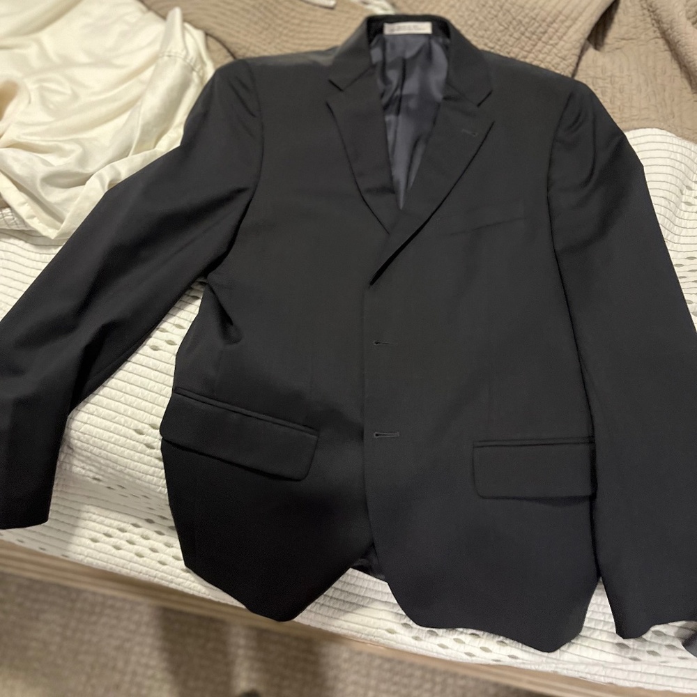 Black suit jacket